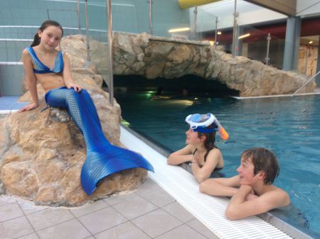 Voor op een regenachtige dag Hallenbad Klagenfurt